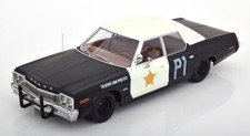 1:18 KK-Scale Dodge Monaco Bluesmobile look a like 1974 black/white