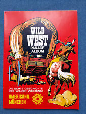 Americana Wild West Parade Album : Leeralbum mit Abstreichliste sehr gute Erhalt
