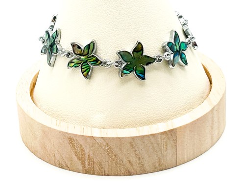 Abalone muschel blume armband - abalone,