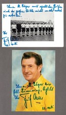 AK - 2x Fritz Walter mit Originaltext und Spielerkollegen