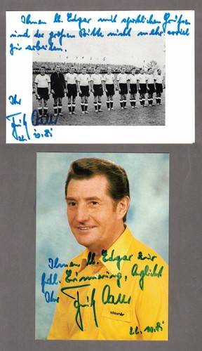 Fritz walter mit - -, 2x
