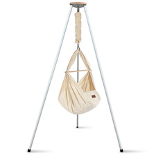 Federwiege mit tipi bio weiß - mit,