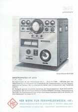 RFT Spectrometer HF 2576