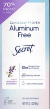 Secret Aluminiumfreies Deo
