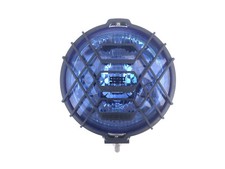 Blau chrom rund H3 Halogen