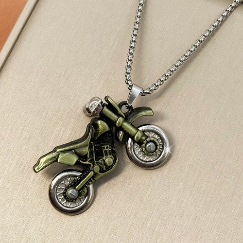 Biker halskette anhänger - biker,
