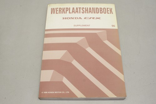 Honda crx supplement - honda,