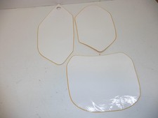 Dekorsatz Startnummernuntergrund Aufkleber passt an Yamaha Yzf 250 450 03-05 w