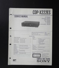 Original Sony CDP-X222ES