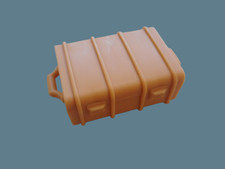 Playmobil Koffer Beige Passaiger Postkutsche Western Puppenhaus