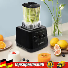 5000W Standmixer Blender 9 Gänge Hochleistungsmixer Smoothiemaker Kaffeemühle