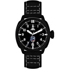 MARC & SONS Herrenuhr, Fliegeruhr Automatik, Limited Edition Bundespolizei - NEU