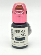 PERMA BLEND LUXE - Permanent Make-Up Pigment - MAHOGANY - 15 ml Brauenfarbe