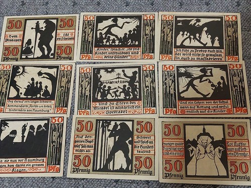 Notgeldscheine banknoten - notgeldscheine,