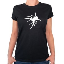 Damen T-Shirt Spinne