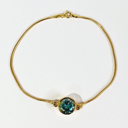 Karat blau behandelt diamant - blau,