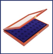 SAFE Münzen-Vitrinen aus Holz