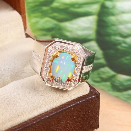 Natürlich feuer opal cz - natürlich,
