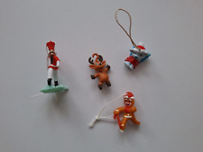 Christbaumschmuck Baumbehang - Lebkuchenmann, Elch... - Kunststoff - neuwertig