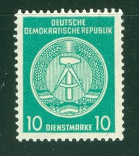 DDR , Dienstmarke , Zirkel