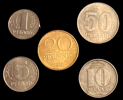 Set ddr münzen - ddr, 50