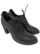 PAKROS Schnürschuhe Damen Halbschuhe Gr. DE 39 schwarz Business-Look