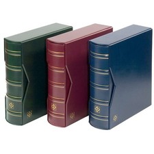 Leuchtturm FDC-Album für 200 FDC's oder Briefe in C6 mit Schutzkassette NEU!