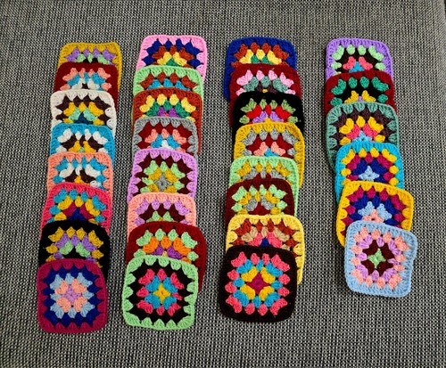Granny square bunt - 30, square,