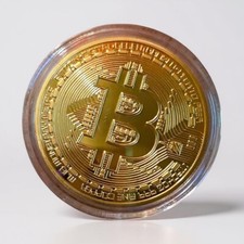 1g ein Gramm Gold Bitcoin 999 24Karat 1 Ounce Barren Münze "Fine Gold"