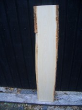 20 mm deutsche Linde Brett Bohlen Holz gehobelt 89 cm / 14 cm mit Rinde