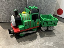 Lego Duplo Lok PERCY mit Tender Anhänger  aus Thomas und Freunde Lok Rarität DM
