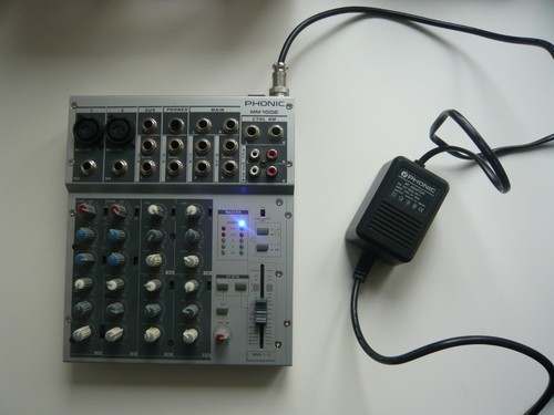 Mixer phonic mm1002 mischpult - phonic,