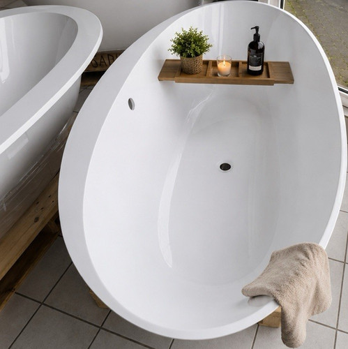 Freistehende badewanne oval - freistehende,
