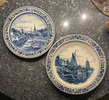 Blauw Delft Holland 2 x