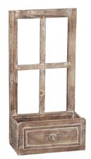 kleines Holz-Deko-Fenster