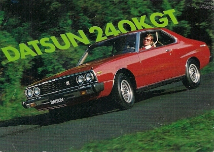 Datsun skyline 240k coupe - gt,