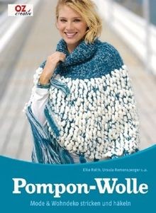 Pompon wolle mode - pompon-, wolle: