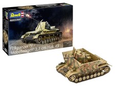 Flakpanzer IV Möbelwagen 3,7 cm Flak 43 Panzer Modell Bausatz 1:72 Revell 03363