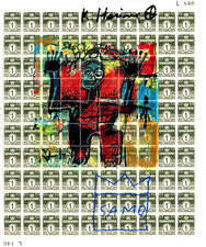 Keith Haring & Jean Michel