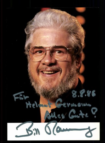Bill ramsey autogrammkarte - bill,