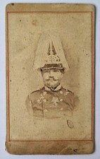 Tolles CDV Foto - Soldat mit