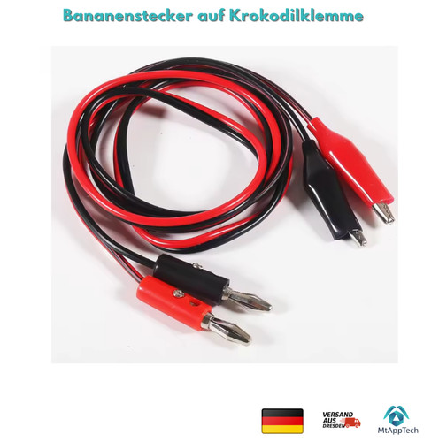 4mm bananenstecker auf - 4mm,