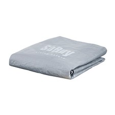 B-Waren Wetterfeste Abdeckplane für Fahrradgarage ohne Rahmen SDA11-SIL-bwaren