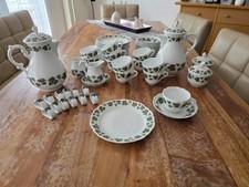 12 Personen Hutschenreuther Weinlaub Kaffeeservies