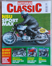 Motorrad Classic 1/2001 NSU Sportmax Laverda 75 100 Bison BAT Aermacchi Renner