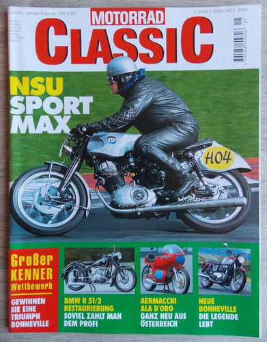 Motorrad classic 2001 - motorrad, 1/2001