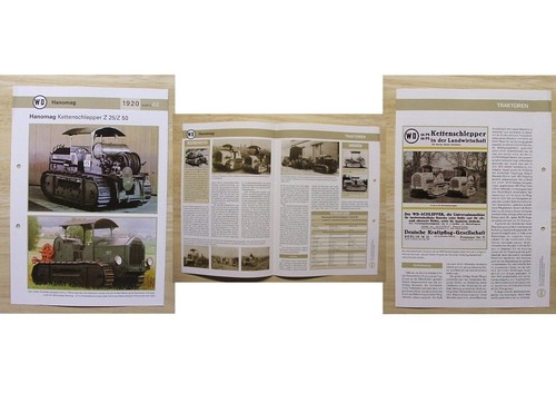 Hanomag schlepper raupe - hanomag, z