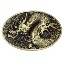 Gürtelschnalle Drachenkopf