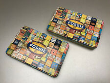 Fossil ** VITRINENMODELL / DEKO - GESCHENKBOX - SET MIT 2 BOXEN ** selten !