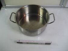 Fissler Coronal 18/10 Gastro Edelstahl 5 L Kochtopf Ø ca 26 cm Topf o Deckel 90B